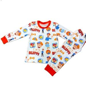 Blippi Unisex Kid's Pajamas Orange
Sleepwear Boys Girls Youtube Star NEW